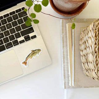 Fish sticker