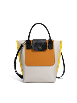 French Nylon Waterproof Crossbody Bag Stylish Tote with Large Capacity: D2364#Pink