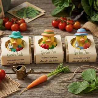 Garden Suds Handmade Novelty Soap Bar VEGAN Summer