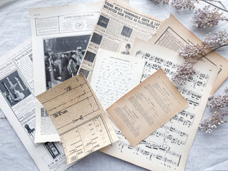 Vintage Stickers for Junk Journaling