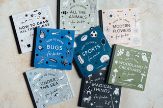 Mushrooms & Woodland Creatures: Kids How to Draw Book