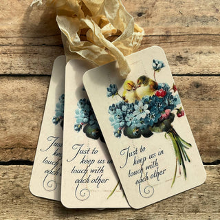 Beautiful Gift Tags Best Friend Birds Single or pkg/3: Pkg/3