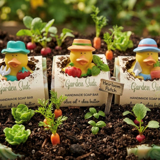 Garden Suds Handmade Novelty Soap Bar VEGAN Summer
