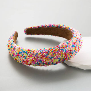 Fashionable Wide Headband for Women - Stylish Sponge Hairband: Pink