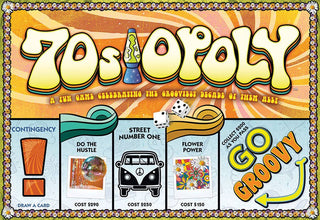 70s Opoly Board Game, by Late for the Sky