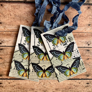 Beautiful Gift Tags Butterfly - Single or Pkg/3: Pkg/3