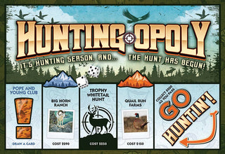 Hunting Opoly (new design) Board Game, by Late for the Sky