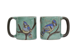 Mara Stoneware Blue Jay Mug
