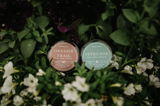 4oz Wanderlust Candles - Small Candles - Gift - 100% Soy : Oregon / Wood Wick