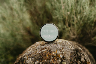 4oz Petrichor Candle - Gift - 100% Soy  : Wood Wick