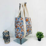 Bag Canvas Hand-printed and 100% Cotton