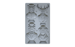 IOD Invitation Only silicone mould embellishment applique furniture home décor mixed media baking arts and craft