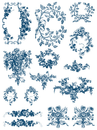 IOD Paint Inlay Azure Delft Traditions