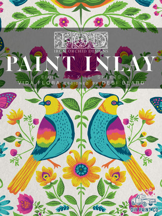 Paint Inlay Vida Flora Iron IOD