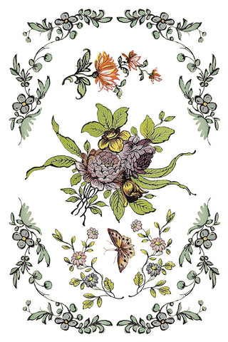 Fairy Tale Florals IOD TRANSFER