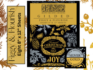 IOD NEW Holiday Release Transfer Figgy and Flourish