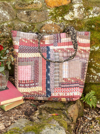 Harvest Harmony Patchwork Tote - Multi
