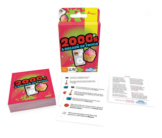 2000s A Decade of Trivia Card Game