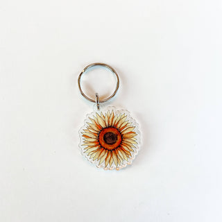 Sunflower Keychain
