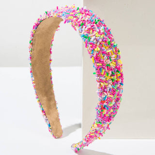 Trendy Wide Headbands Colorful Dopamine Hair Accessories: Purple Mix