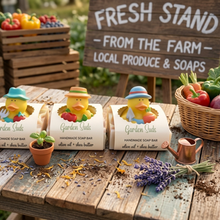 Garden Suds Handmade Novelty Soap Bar VEGAN Summer
