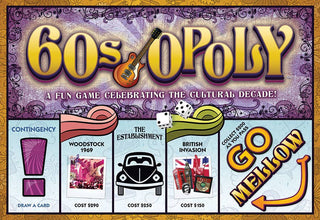 60s Opoly Board Game, by Late for the Sky