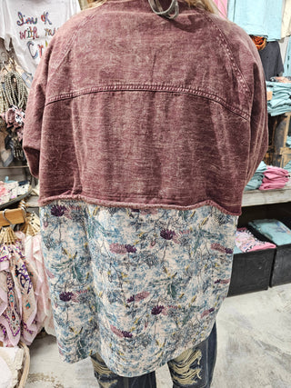 Lavender Outlaw Jacket: Sm