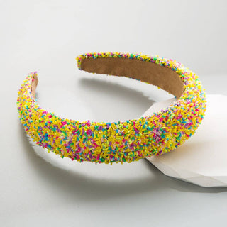 Fashionable Wide Headband for Women - Stylish Sponge Hairband: Hot Pink