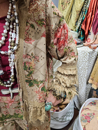 Tattered Flower Jacket
