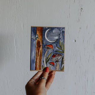 Love You Mush (Mushroom) Greeting Card