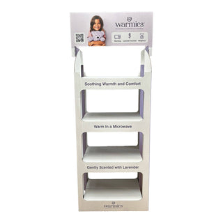 Warmies Cardboard Floor Display