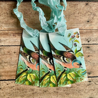 Beautiful Gift Tags Spring Bird - Single or Pkg/3: Pkg/3