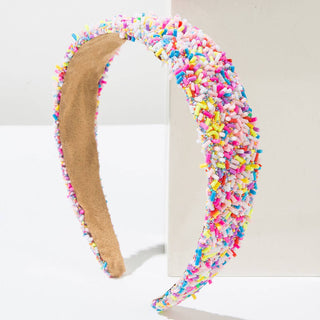 Trendy Wide Headbands Colorful Dopamine Hair Accessories: Purple Mix