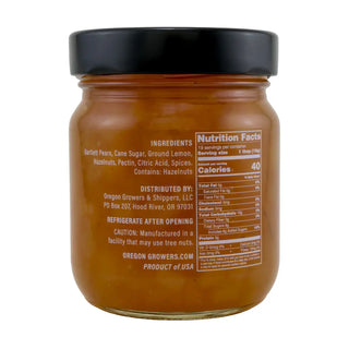 Pear Hazelnut Fruit Pate
