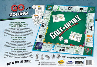 Golf Opoly Board Game, by Late for the Sky