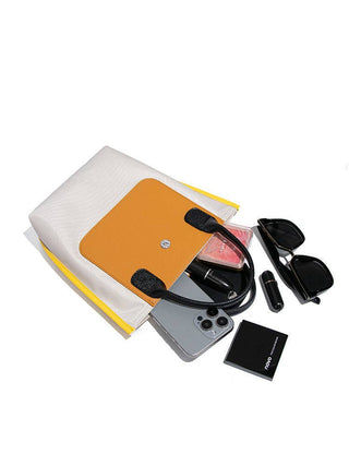 French Nylon Waterproof Crossbody Bag Stylish Tote with Large Capacity: D2364#Pink