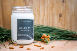 Wilderness Oregon Candle Woodsy Wicks 12oz jar