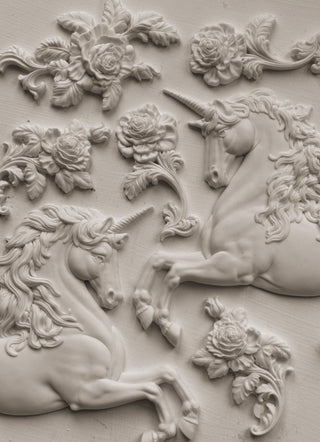 IOD  UNICORNS Iron Orchid Designs silicone mould