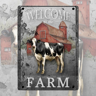 Decoupage Queen Welcome to the Farm Rice Paper A4 Rustic Farmhouse Animal Cottage Farm life Cow DIY Craft Scrapbooking mixed media journals