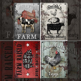 Farmhouse Signs Rice Paper Decoupage Queen Rustic Farmhouse Animal Cottage Life DIY Craft Scrapbook mixed media Furniture
