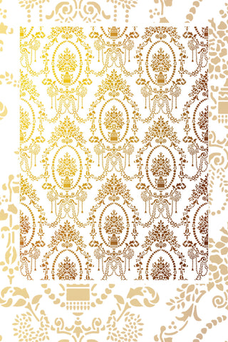 Emporium Foil Gilded IOD Summer Rub-On Decal Transfer for Furniture Decor IOD Transfer DIY Furniture Makeovers & Unique Home Decor Project