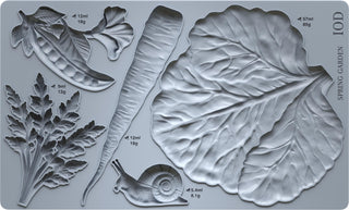 IOD Spring Garden Silicone Mould Iron Orchid Designs French Country Decor furniture applique for mix media scrapbooking arts and craft