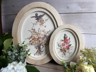 IOD Madeleine Transfer Botanical Floral Tropical Jungle Bird Furniture Restoration Vintage style Cabinets Dressers Craft Project Handmade Gifts