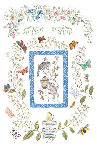 IOD Emily Clare Transfer Spring release French Country Decor Rub on Decal for Furniture Makeover Projects Mixed Media Craft Art Junk Journal
