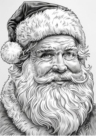 Olde Saint Nick By Elsie Lane DecoPosh Decoupage Paper A4 SIZE Paintable