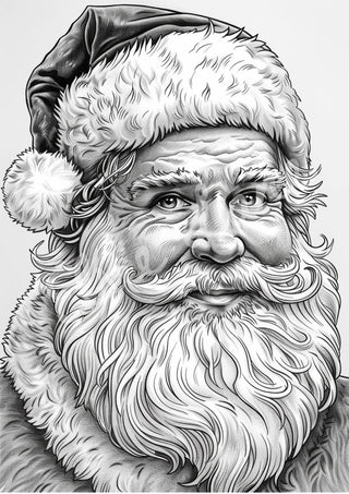 Olde Saint Nick By Elsie Lane DecoPosh Decoupage Paper A4 SIZE Paintable