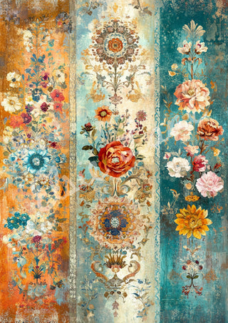 Boho Kantha Fusion Elsie Lane DecoPosh Decoupage Tissue Paper 14x20 inch