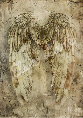 Rustic Wings Elsie Lane DecoPosh Decoupage Tissue Paper 21"X29" Inch Large paper size