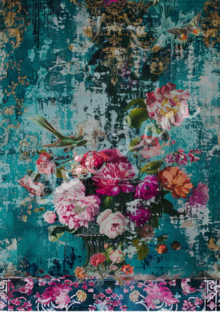 Crackle Magic Elsie Lane DecoPosh Decoupage Tissue Paper 21"X29" Inch Large paper size