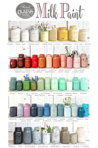 Adelaide Purple Plum Color Sweet Pickins Milk Paint Chippy furniture and home decor paint Food Safe Non Toxic VOC Free
